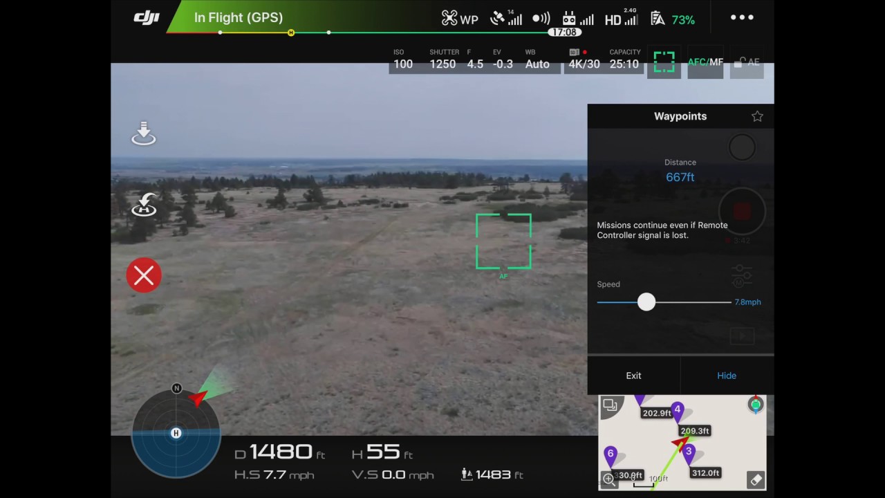 How to use Waypoints with DJI Phantom/Mavic/Inspire