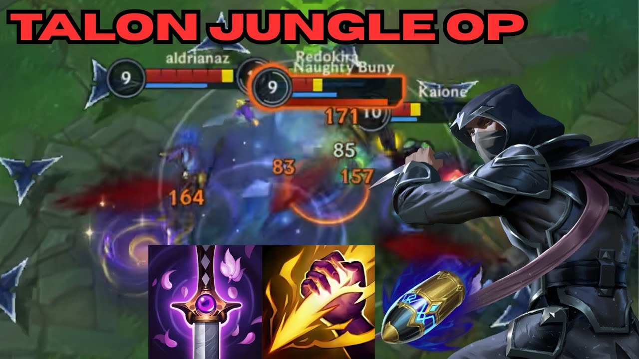 Talon Jungle Carry — Fast Rotations, Fast Kills | Wild Rift (Build & Runes)