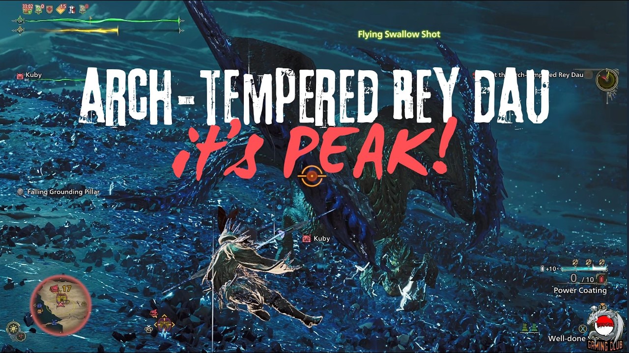 Mencoba Mengalahkan Monster Petir - Arch Tempered Rey Dau - Percobaan #2