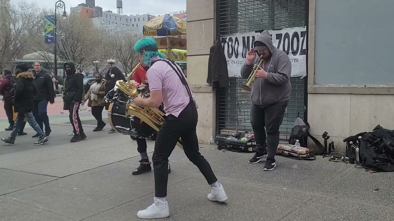 Too Many Zooz. Wicked Live.  Funking Jazz. April 5th, 2022 Captures live in Union Square.