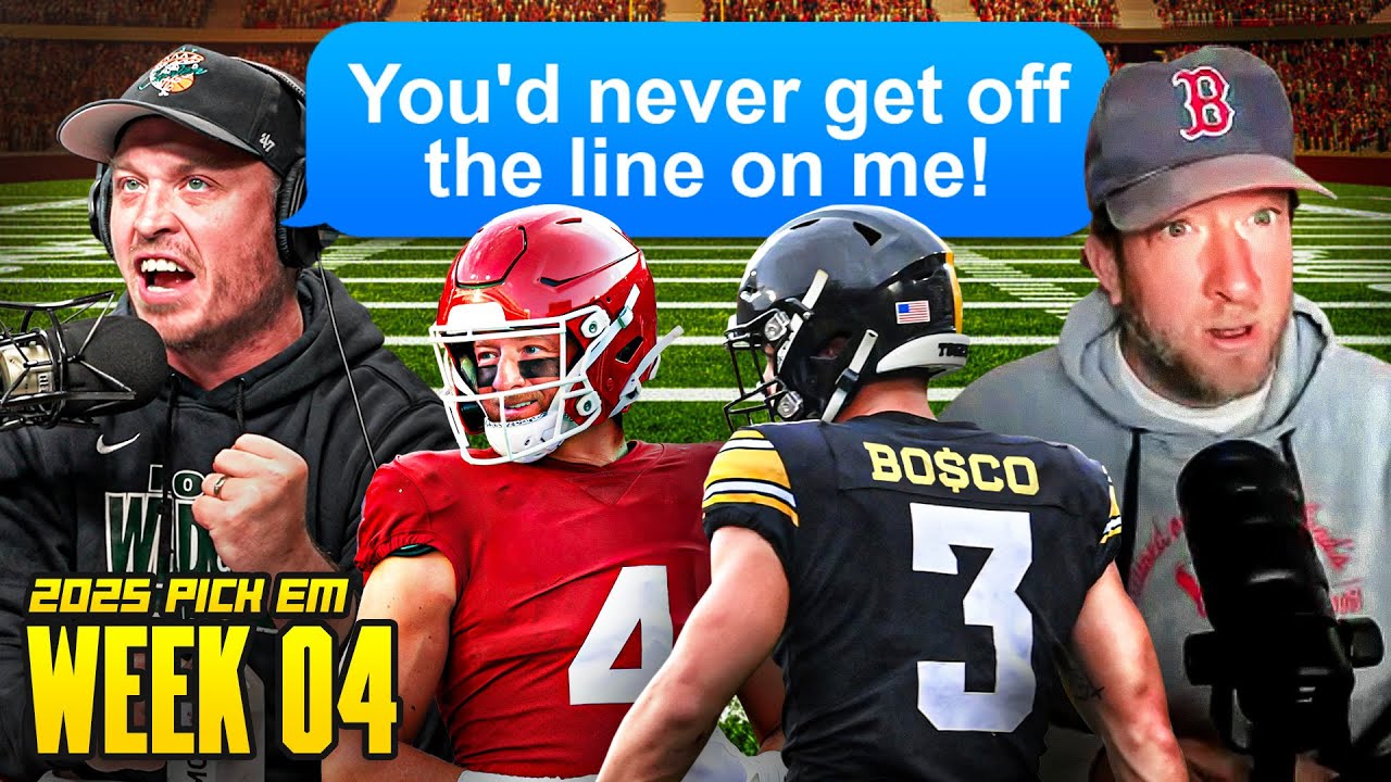 RICO BOSCO THREATENS DAVE PORTNOY | PICK EM WEEK 4