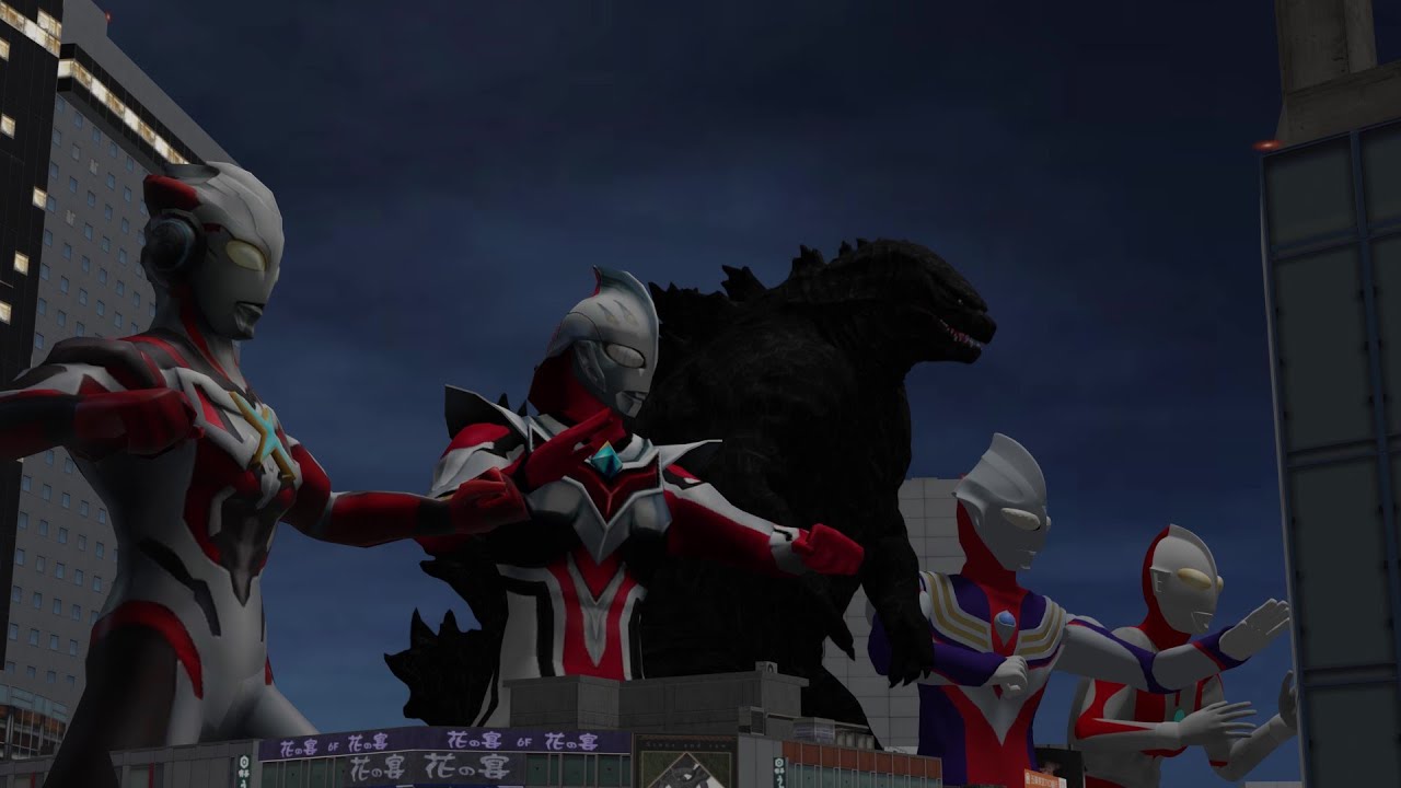 Godzilla & Ultraman 4 (ゴジラ&ウルトラマン4), THE SPACE DARK KILLER part 2