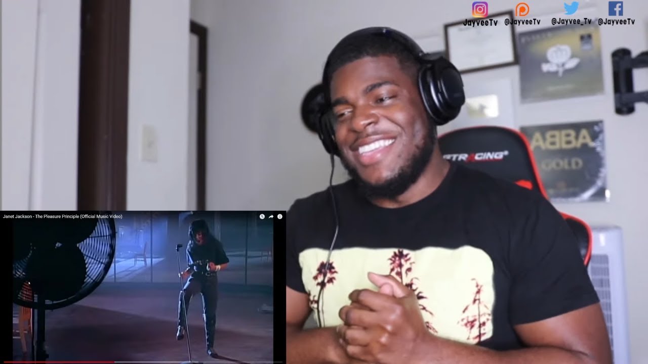 SHE'S AMAZING..| Janet Jackson - The Pleasure Principle (Official Music Video) REACTION