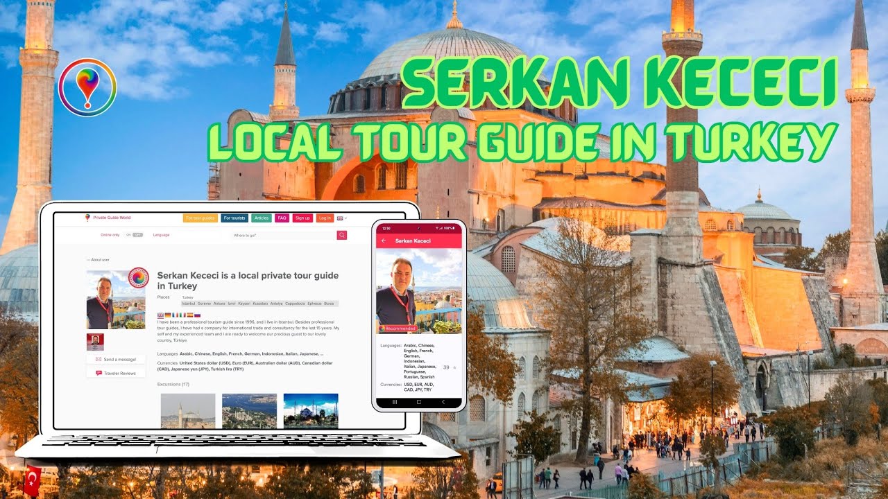 Serkan Kececi - local tour guide in Turkey on the PRIVATE GUIDE WORLD platform #shorts