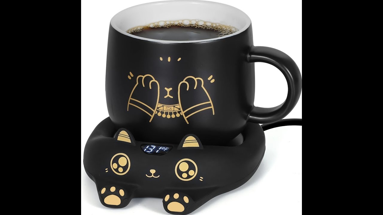 PUSEE Mug Warmer + Cute Cat Mug 🐱#shorts