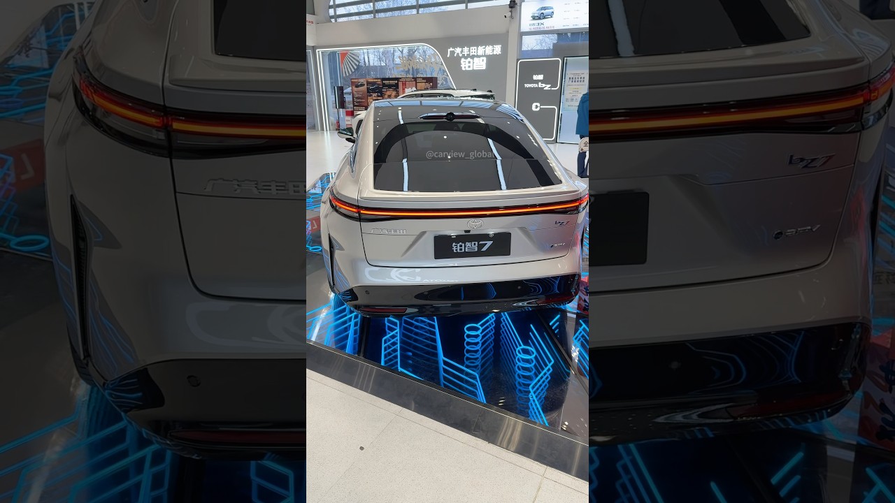 Toyota bZ7 - New Flagship Luxury EV Sedan #short #shorts