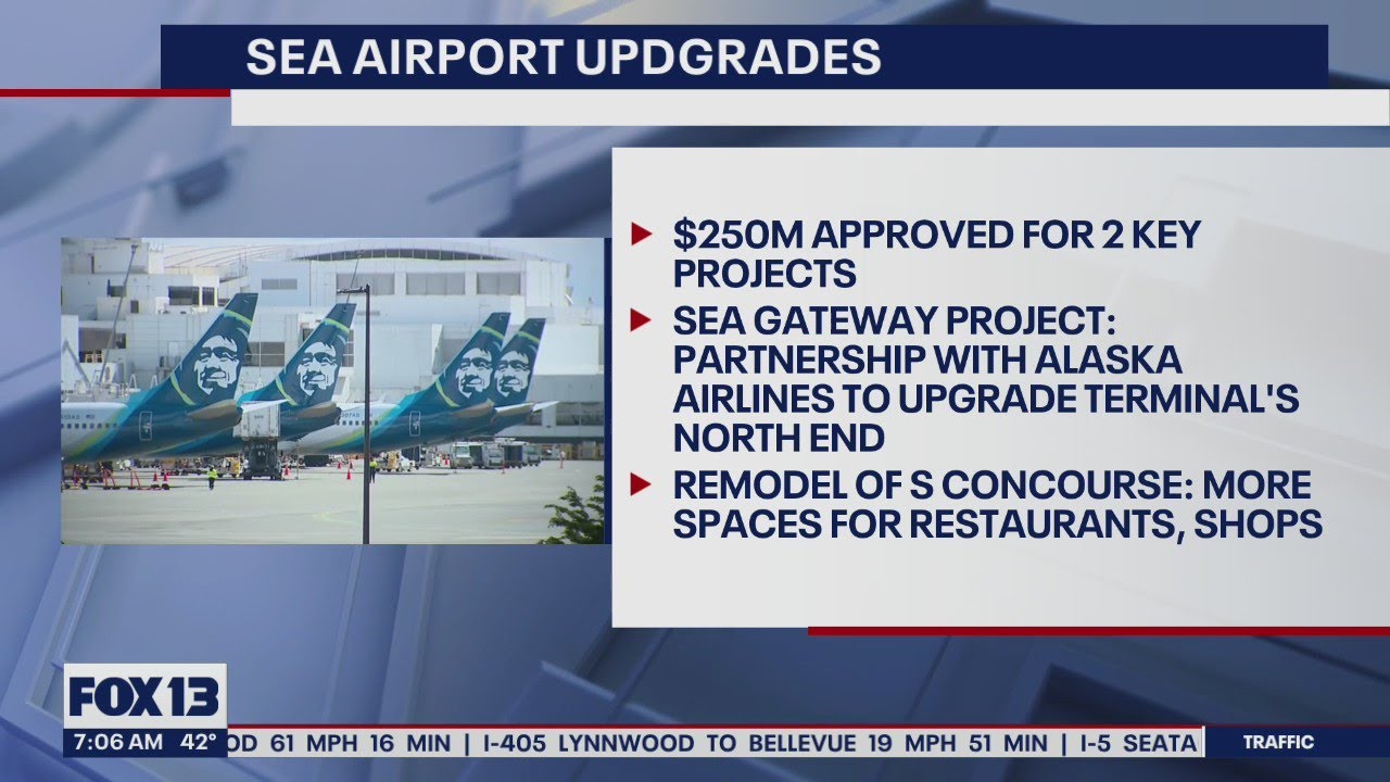 $250M approved for 2 major upgrades at SeaTac Airport | FOX 13 Seattle