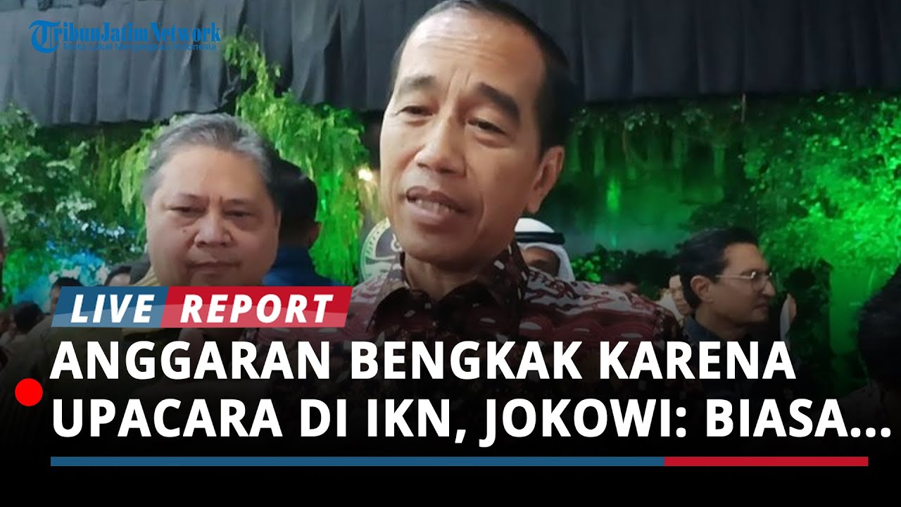 Upacara HUT RI di IKN Bikin Anggaran Membengkak, Jokowi: Biasa, Wajar...