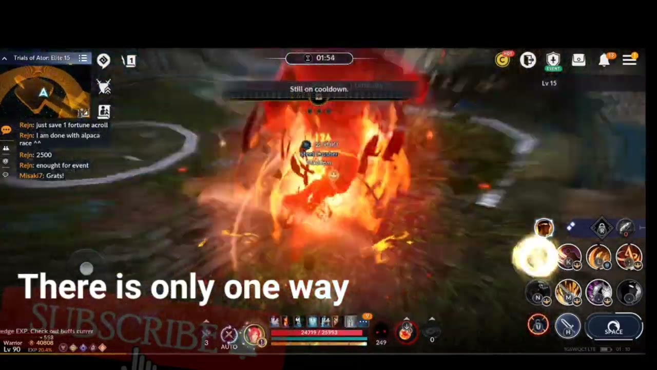 Black Desert Mobile Elite Trials of Ator Lv 15 how to pass
