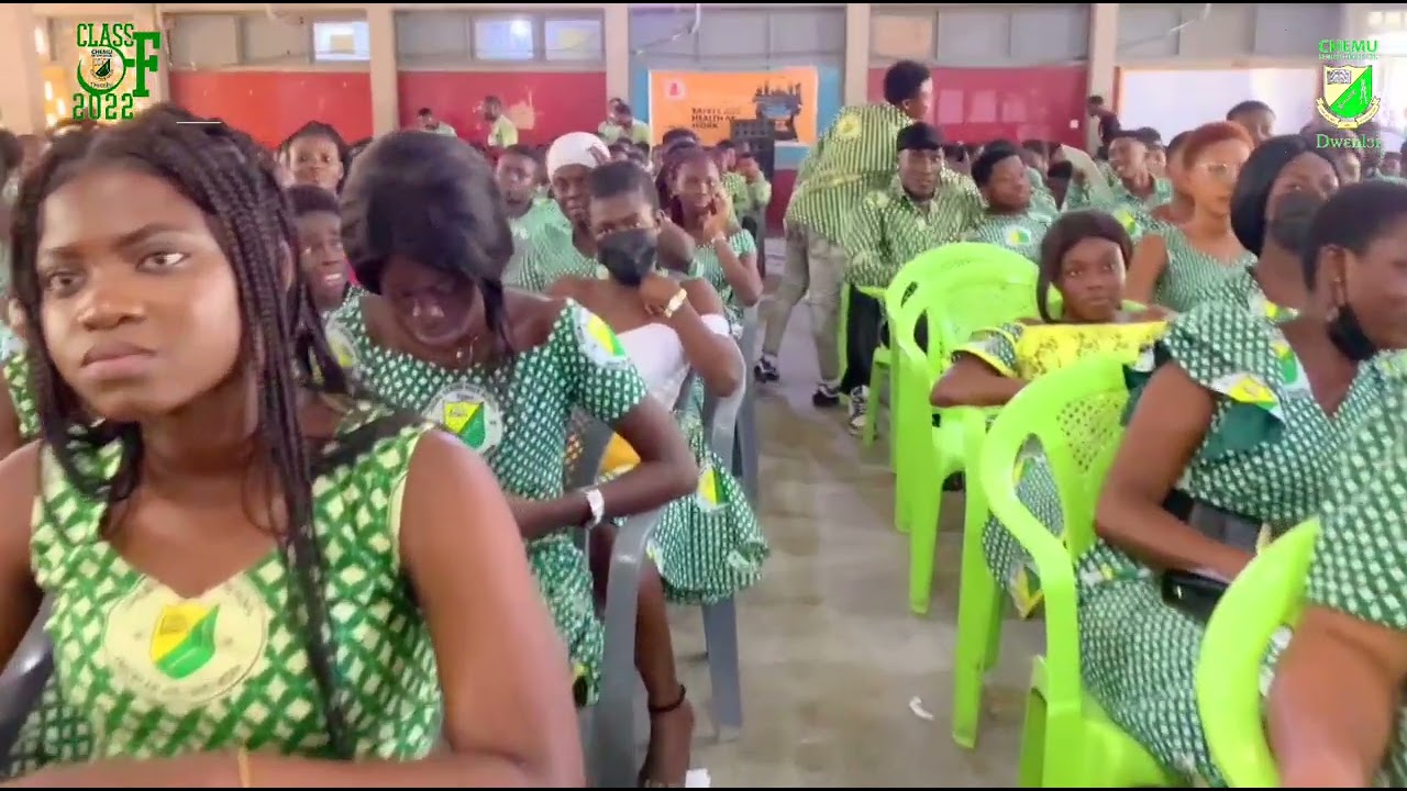 chemu senior high school. The graduation day for 2022 candidates