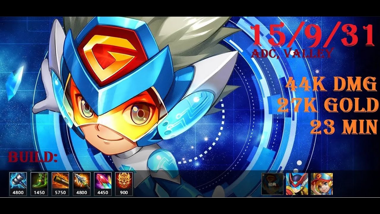 FAST DAMAGE ADC 💫 Brooklyn Valley of War Gameplay/ Heroes Evolved/ Huyền Thoại/ 英魂之刃