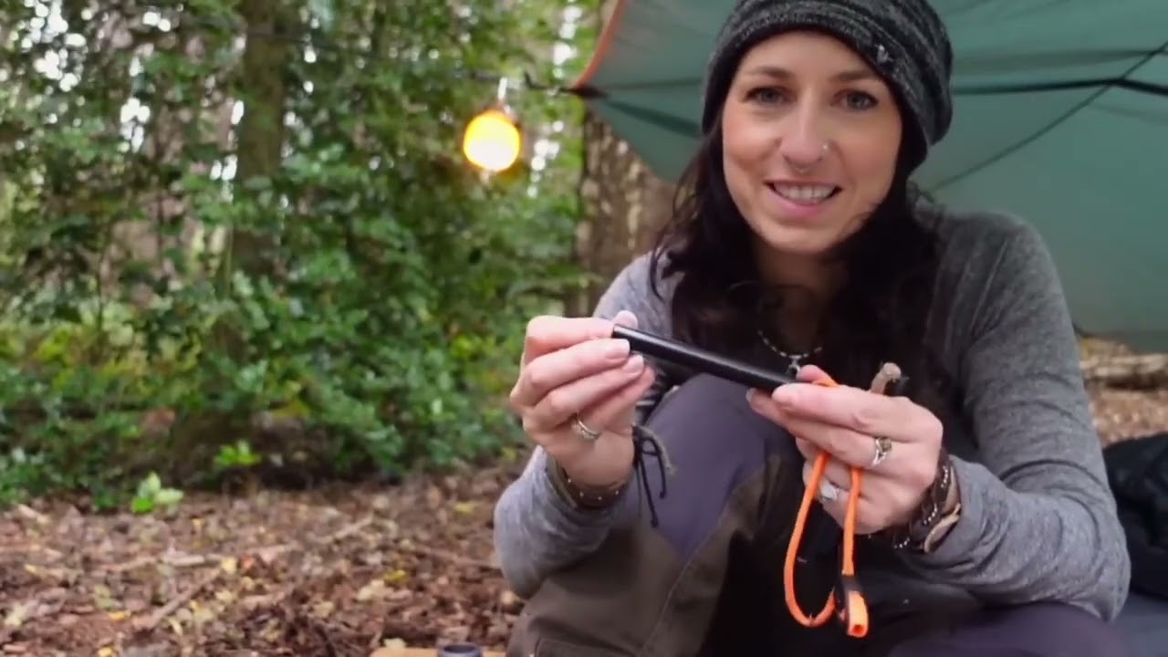 aZengear Flint Steel Fire Starter | Flint Steel Striker for Camping, Hiking, Bushcraft