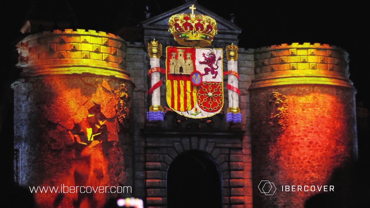 Videomapping Memoria y Concordia, Toledo 2018. IBERCOVER STUDIO.
