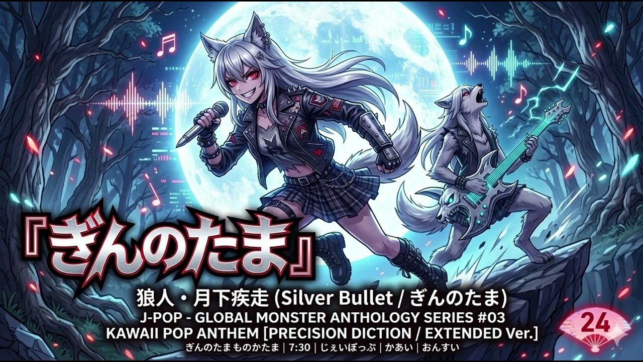 Silver Bullet | Global Monster Anthology #03 | J-Pop Rock Anthem #jpop #music