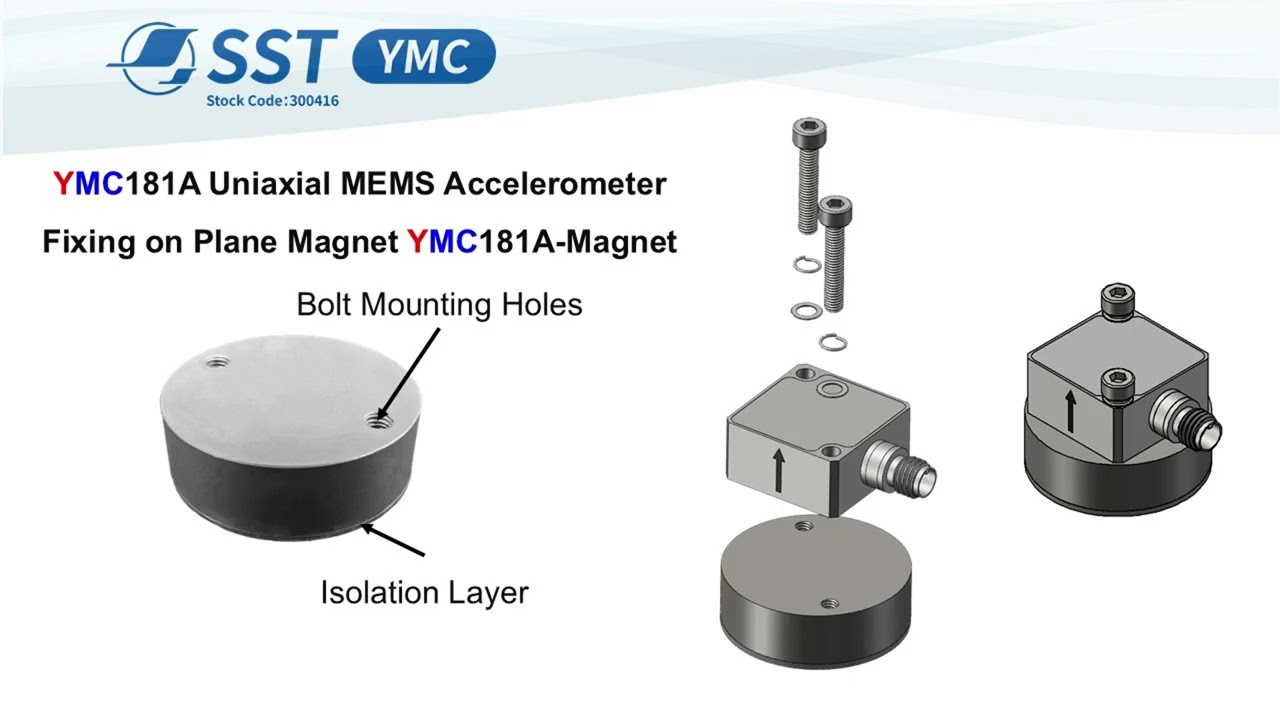 YMCB001 and YMCB002 Permanent Insulated Magnet for Sensor Mounting