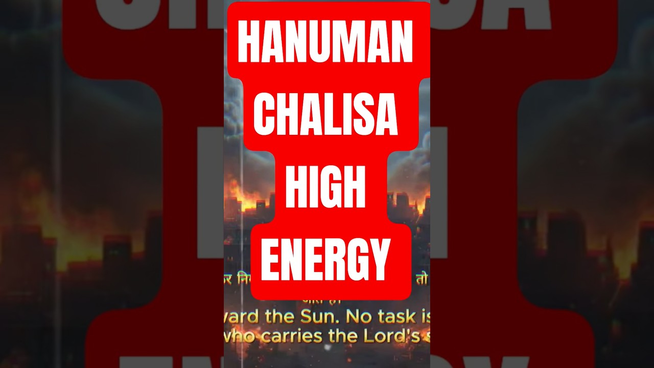 HANUMAN CHALISA HIGH ENERGY 