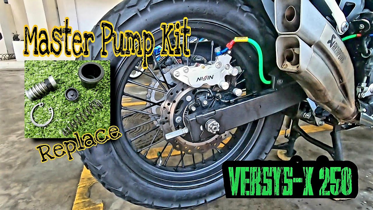 Versys 250 | 4 Pot Master Pump Kit Replacement (Rear) | Modified & Custom