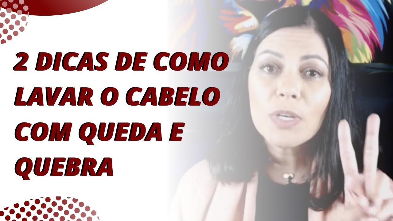 Duas Dicas de Como Lavar o Cabelo com Queda e Quebra I Dra. Marcela Rodrigues