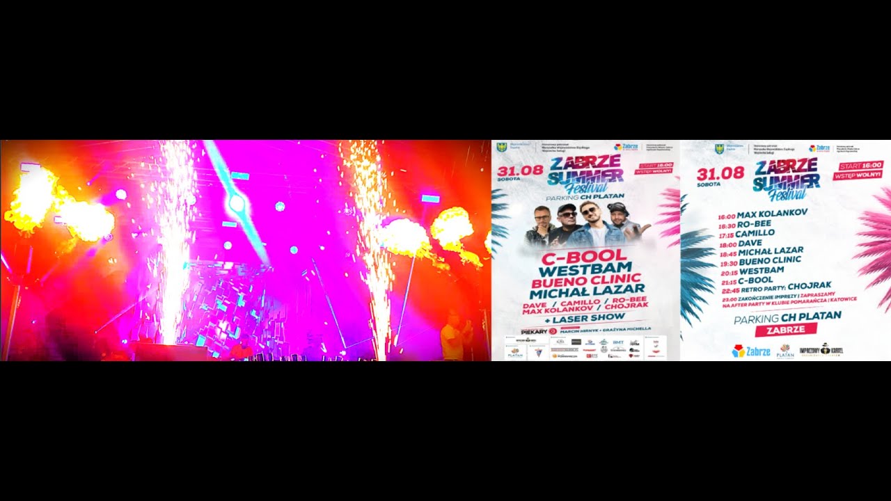 31.08.2024 KONCERT - Exploration Of Space - C-booL, Zabrze Summer Festival  (cz.2)