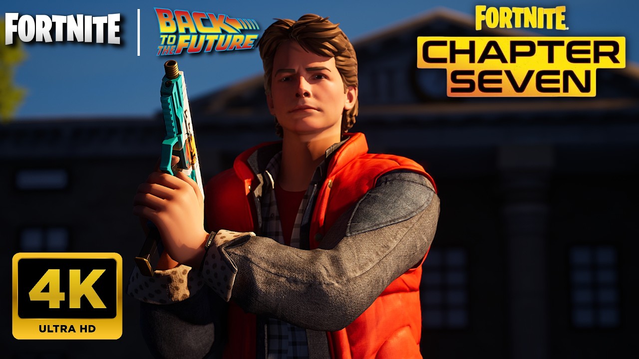 Marty McFly EPIC Ultrawide Gameplay | FORTNITE x BACK TO THE FUTURE