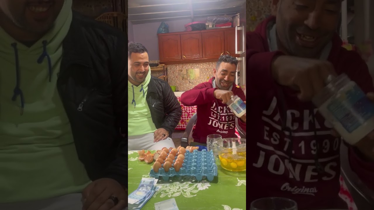 تحدى البيض متتبع ديالنا سيمو تحدى الشريف في بلاطو ديال البيض خضر الموت ديال الضحك…