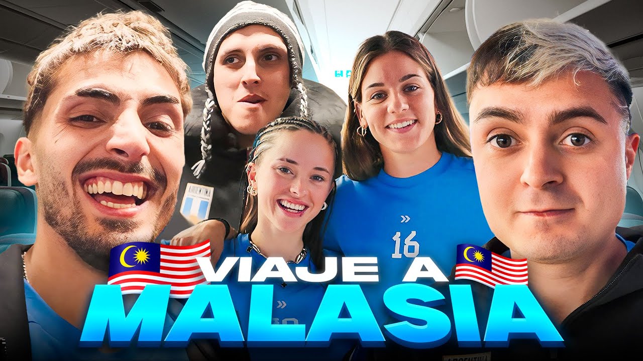 VIAJE al MUNDIAL de MALASIA!! VLOG COMPLETO