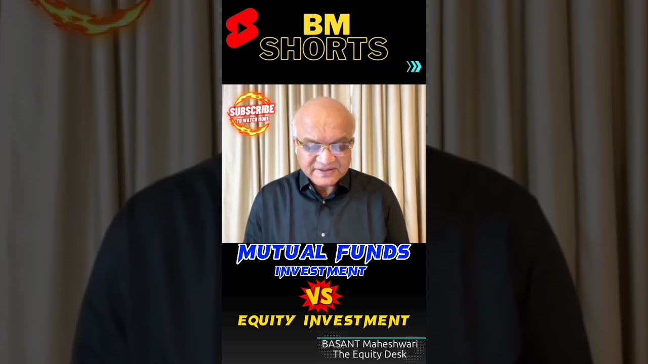 Direct Equity Investment vs. Mutual Funds ?