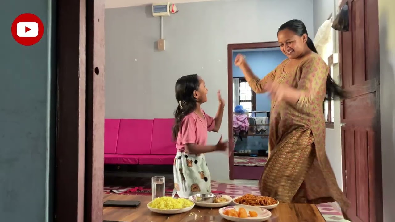 Mamu & Xori Game Kheldae re Ghar ma Kaam na vako Bela ma @mayasundas5992 