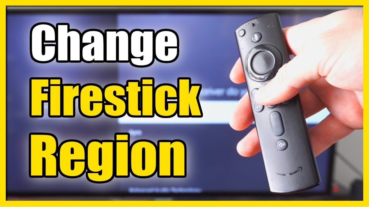 How to Change Country & Region on Amazon Fire TV Stick (Easy Method)