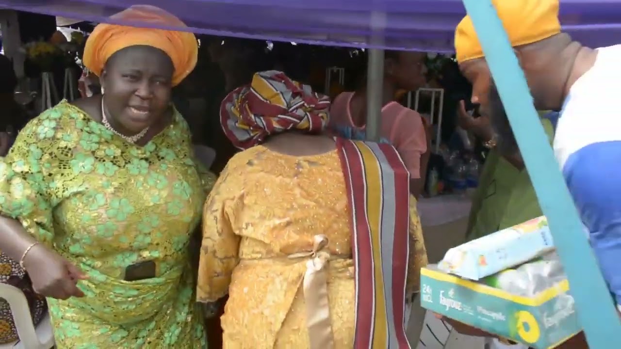 RECEPTION LATE CHIEF MRS DEBORAH OLAMODESI AKINBINU ,AGED 98YRS,30TH JAN 2026 AT ARAROMI OBU.