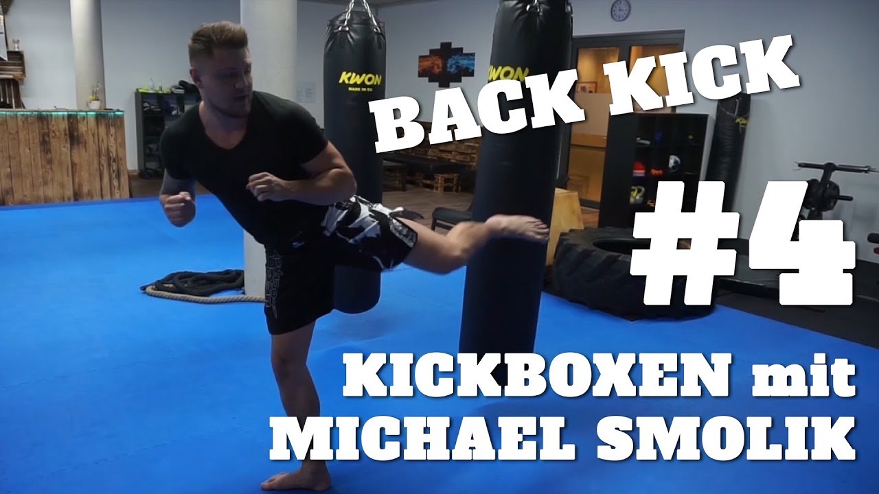 KICKBOXEN mit Michael Smolik - Back Kick Tutorial