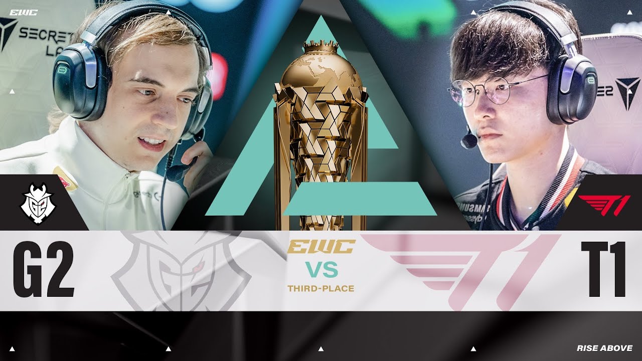 MECZ O TRZECIE MIEJSCE - T1 vs G2 - EWC 2025