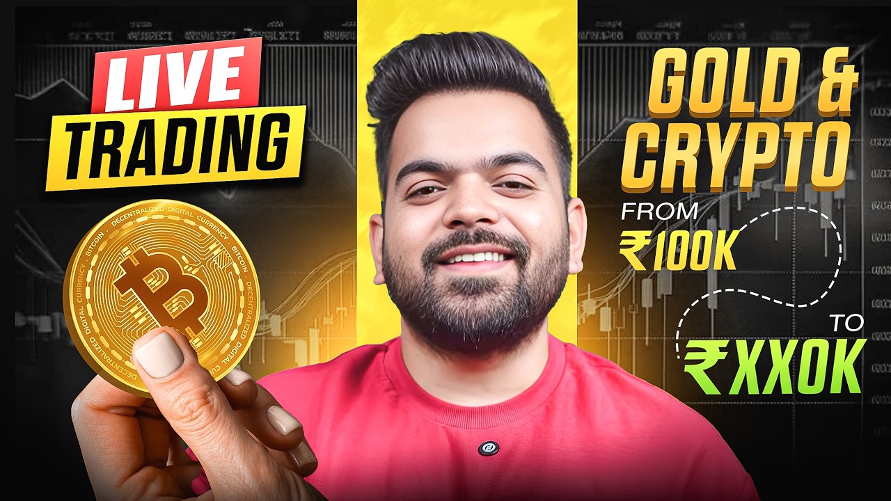CRYPTO & GOLD LIVE TRADING | NEW YORK SESSION | 21 AUGUST