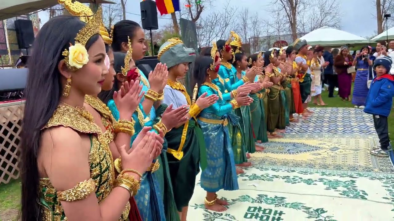 Khmer New Year 2024 at Lowell Temple.