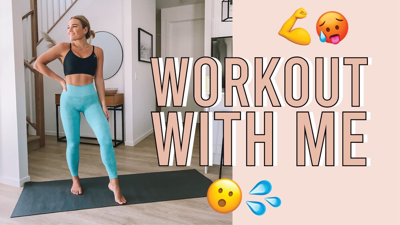 REAL-TIME HIIT WORKOUT // No Equipment! Timer + Music! Let's get sweaty together 💦