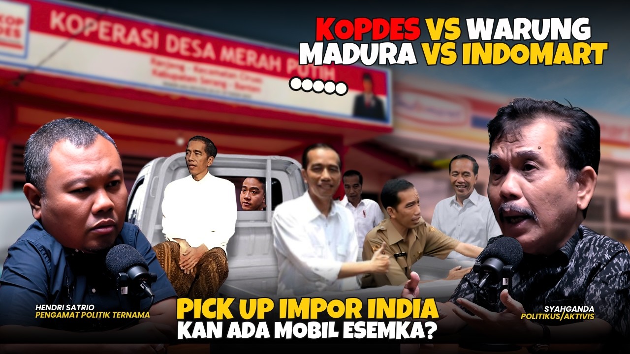 SYAHGANDA : TOLONG GAK USAH BAHAS JOKOWI GAK PENTING APALAGI GIBRAN, EMANG DIA PUNYA IJAZAH?