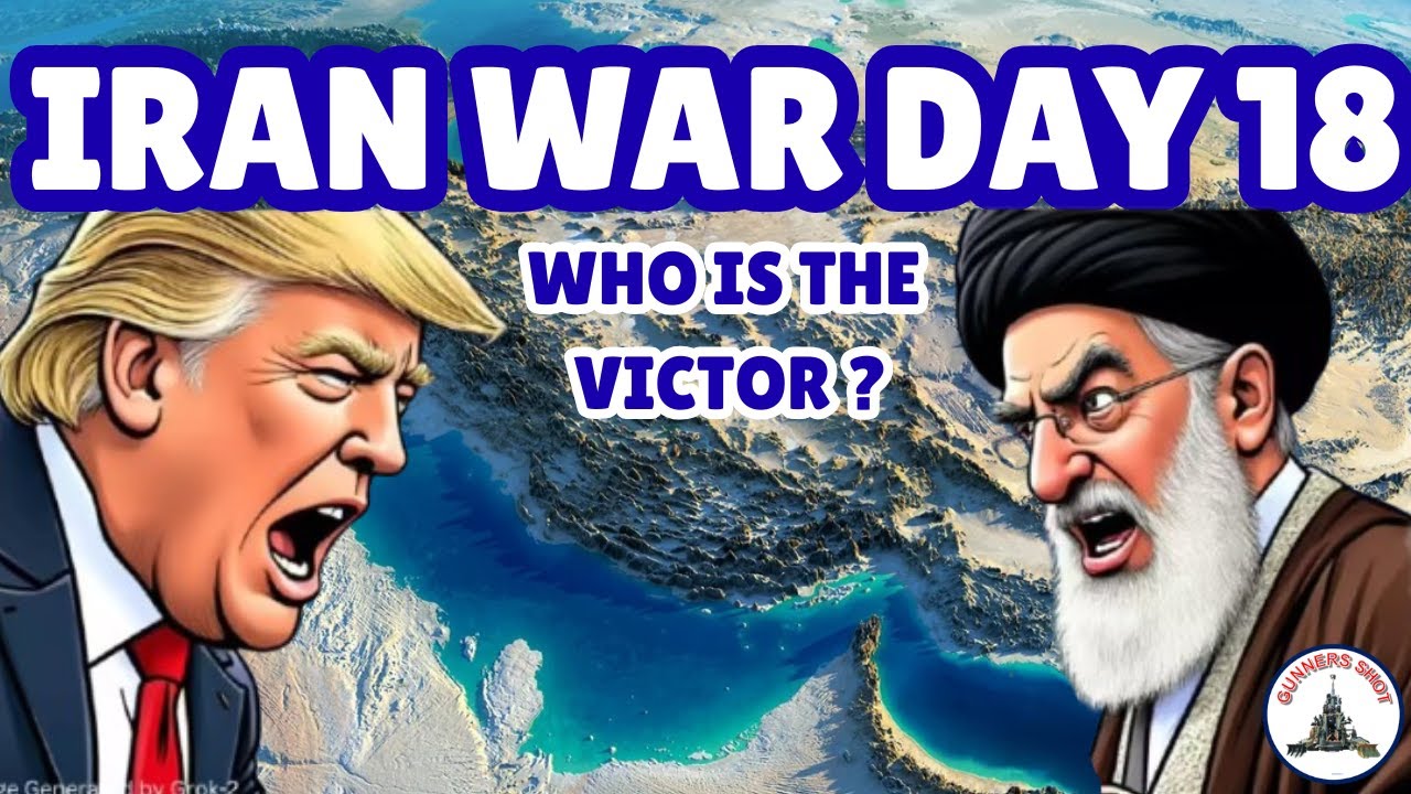 IRAN WAR DAY 18 : WHO IS THE VICTOR? / LT GEN PR SHANKAR / #GoodMorningIndia