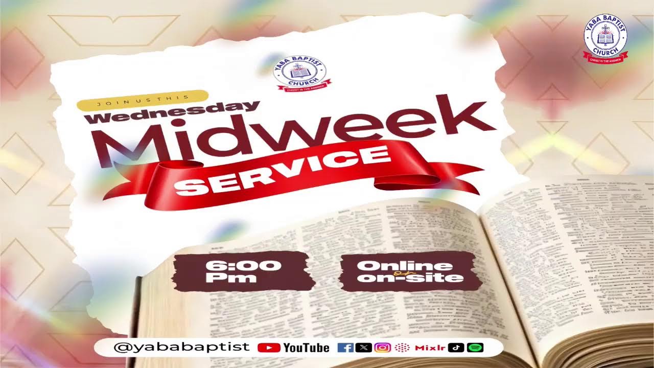 Midweek Service | Yaba Baptist Church | February 4th, 2026