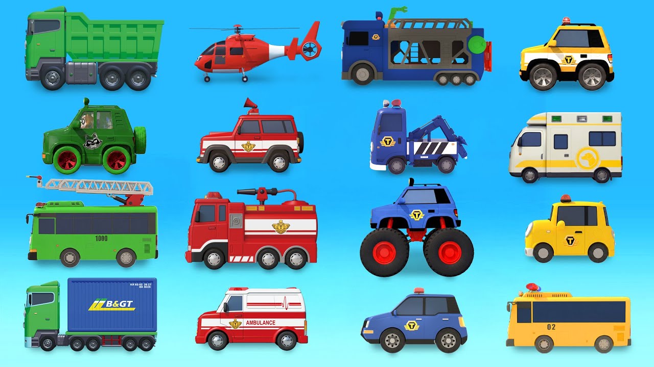 Misi Penyelamatan Pemadam Kebakaran l Lagu anak l Cartoon for kids l Mobil Mainan l Tayo Bus Kecil