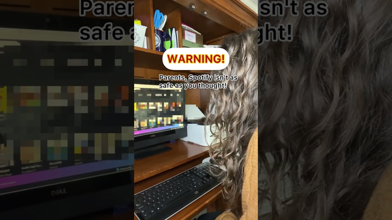 Explicit content on Spotify.. #spotify #famisafe #onlinesafety #parentingtips  #contentfilter