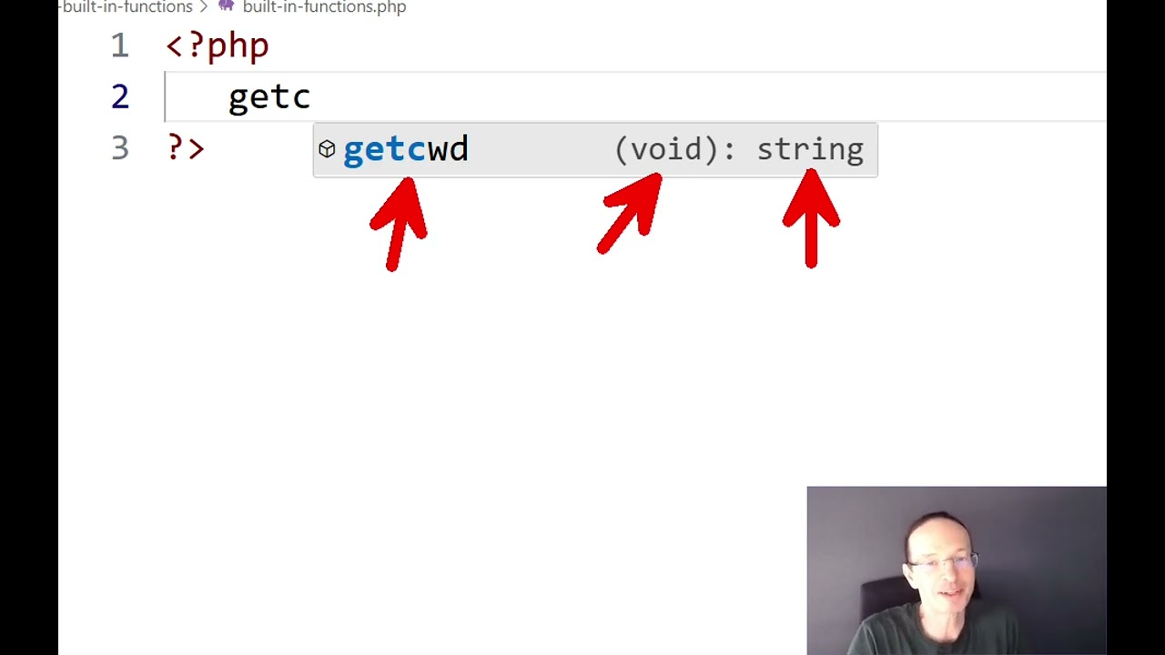 PHP Kapitel 2 - Built In Functions