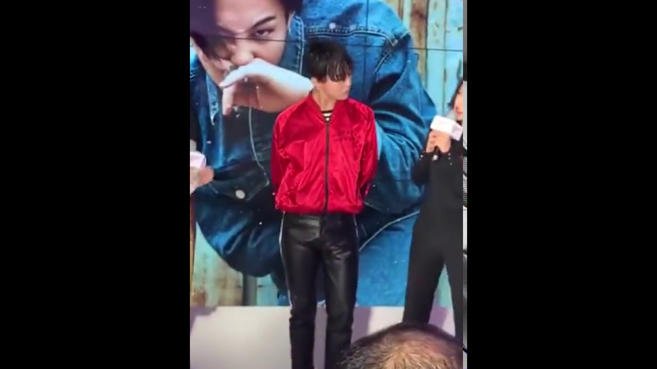 160929 G-Dragon at 8Seconds Store Opening in Shanghai