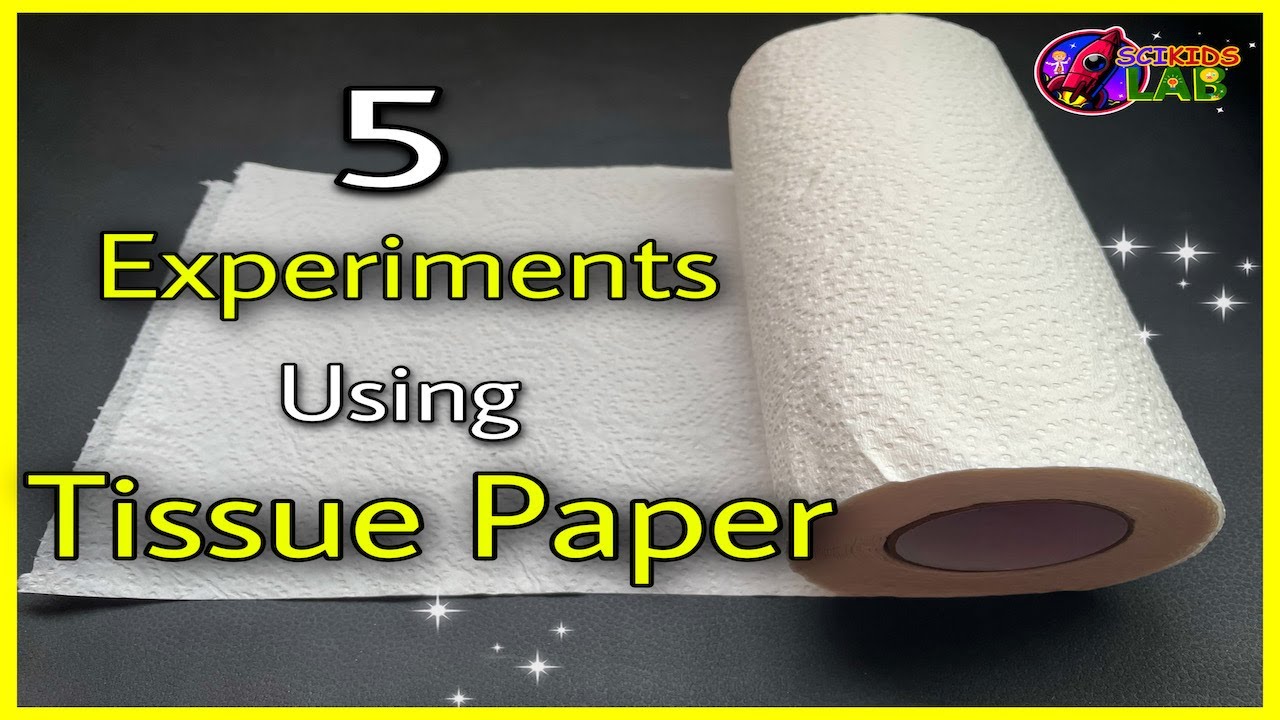 5 Science Experiments  - Capillary Action
