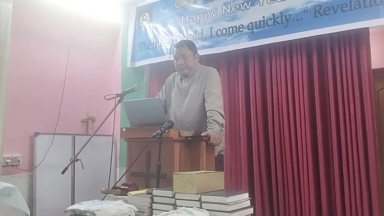 Preaching at City Church, Congregation,Guwahati 