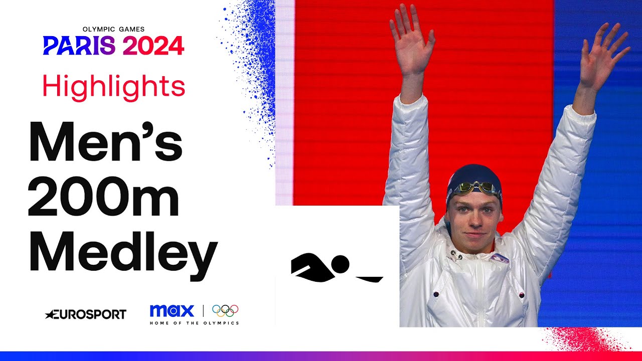 MARCHAND MANIA! 🔥 | Men's Swimming 200m Individual Medley Highlights | #Paris2024