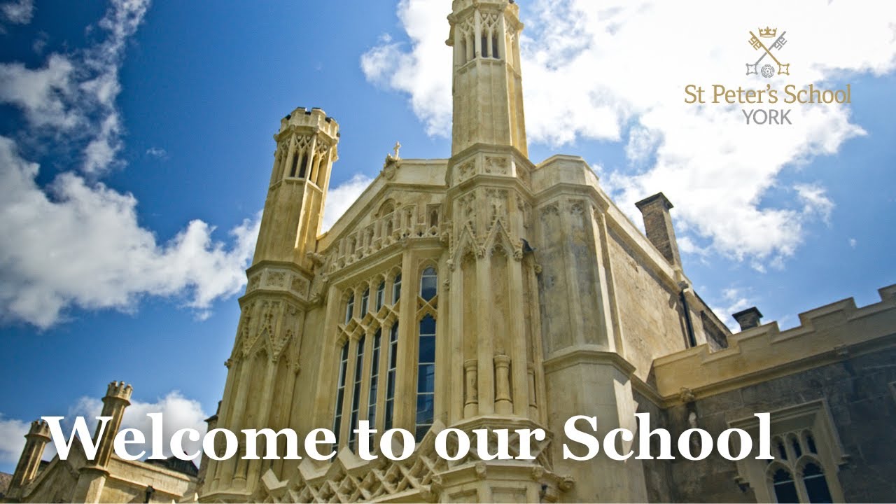 Welcome to St Peter's School, York