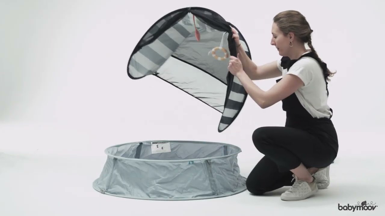 Aquani Marinière 3-in-1 Strandmuschel - Anleitung Abbau