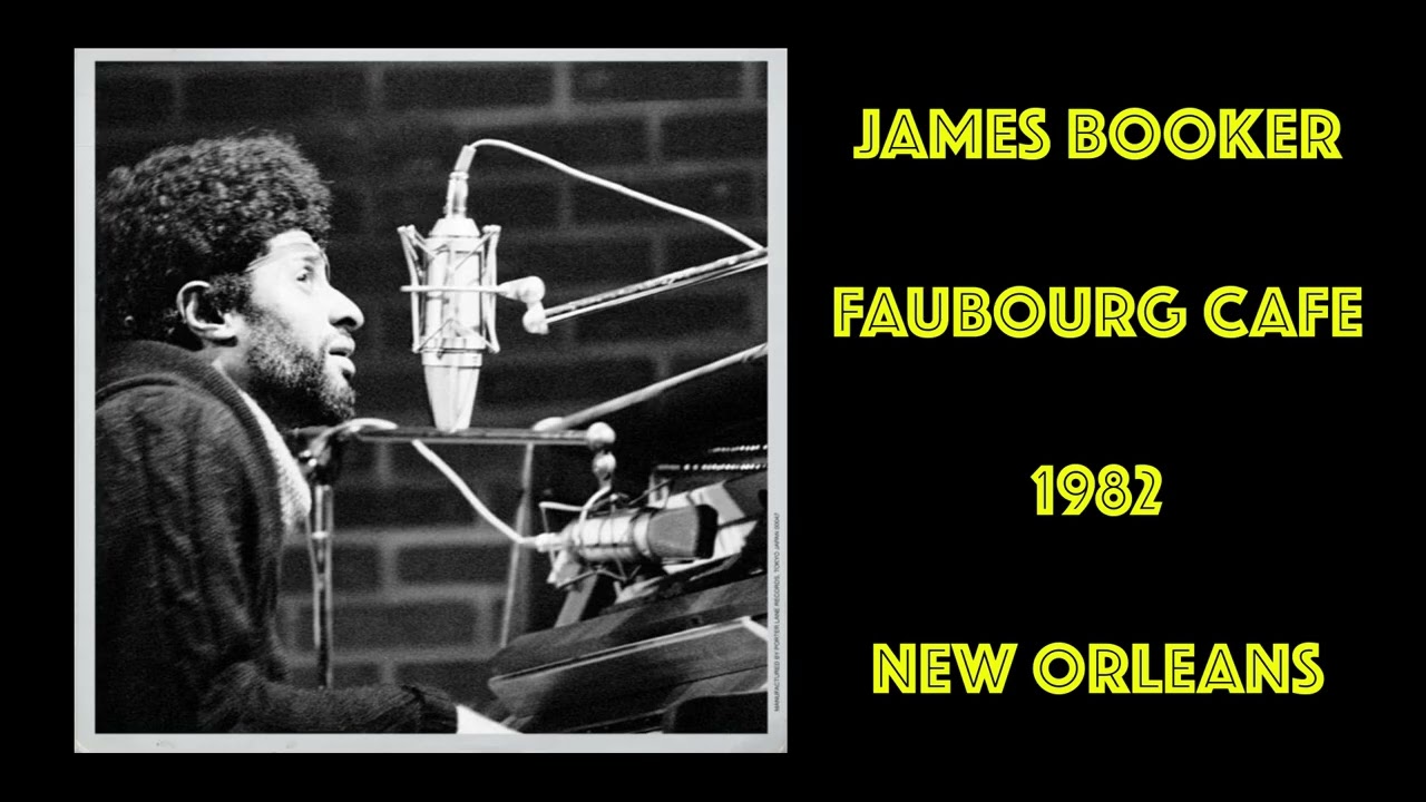 James Booker - Faubourg Cafe - New Orleans 1982