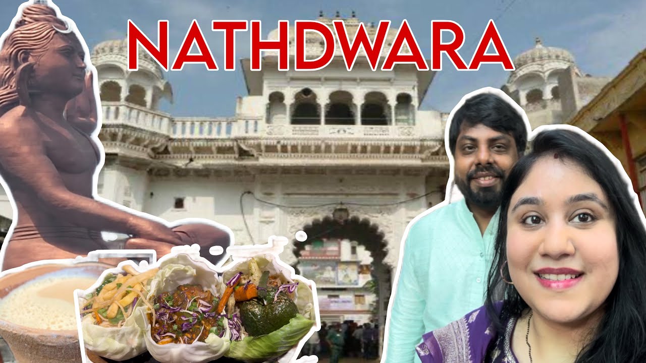 Nathdwara Vlog | Temple Darshan, Street Shopping & AMAZING FOOD!