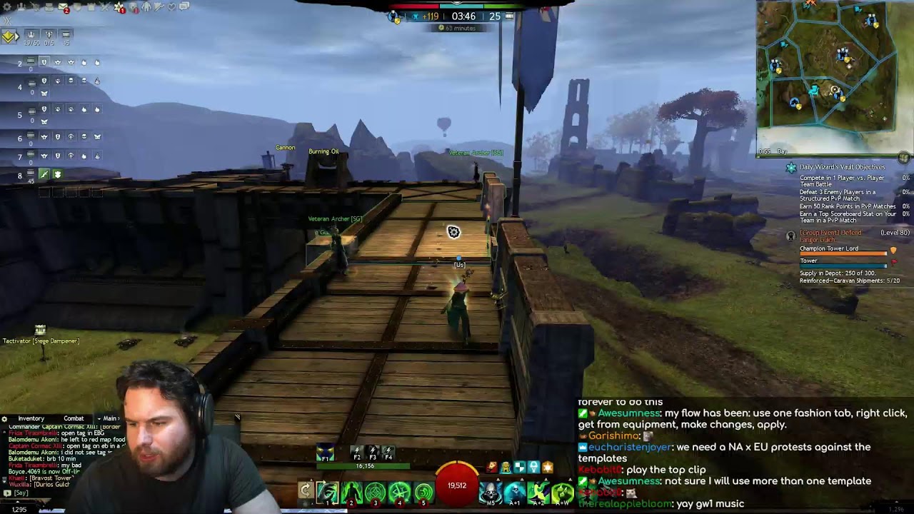 FASHION TEMPLATE REACT STREAM !gw2 !meme